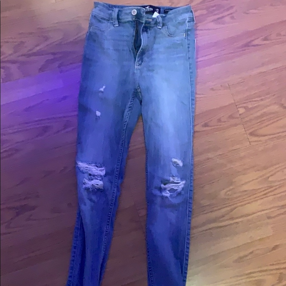 Hollister ultra high jean jeggings